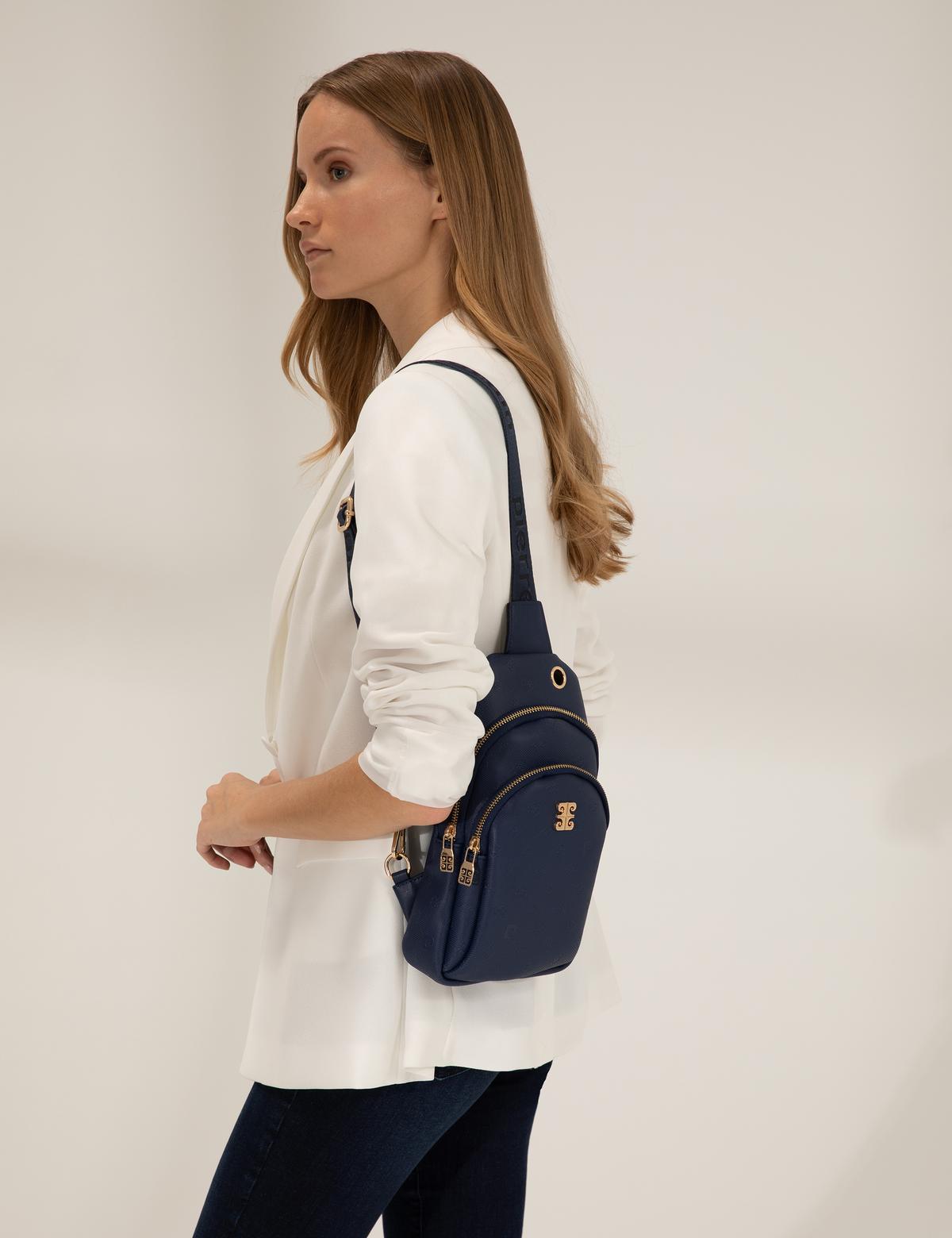 Koyu Mavi Çapraz Çanta