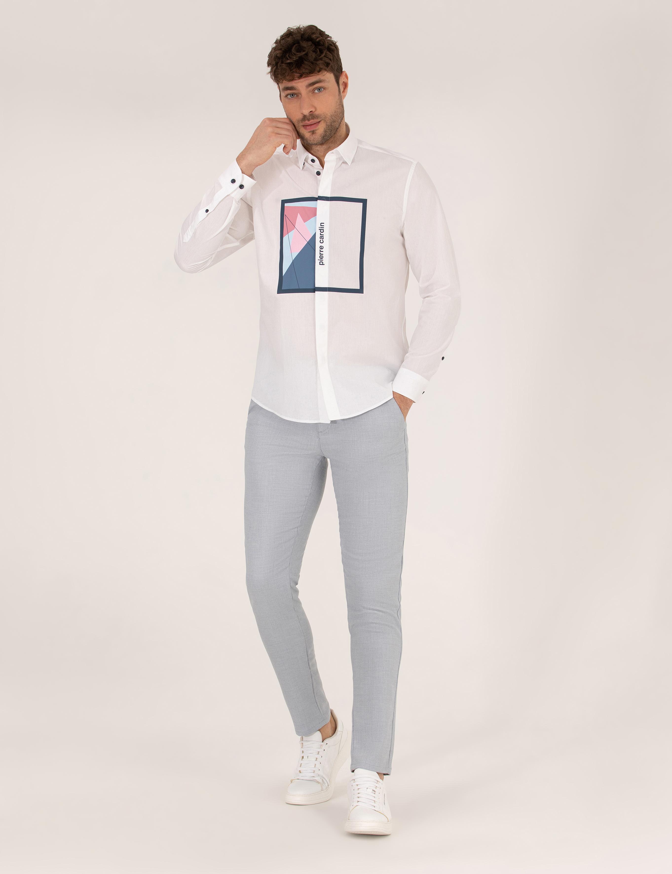 Mavi Regular Fit Uzun Kollu Gömlek