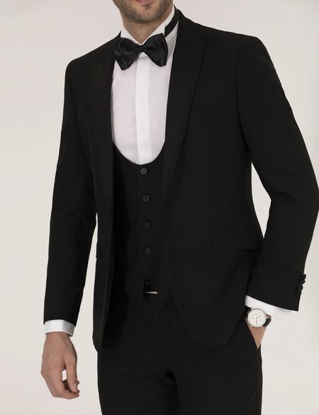 Siyah Smokin Damatlık - 50251331014