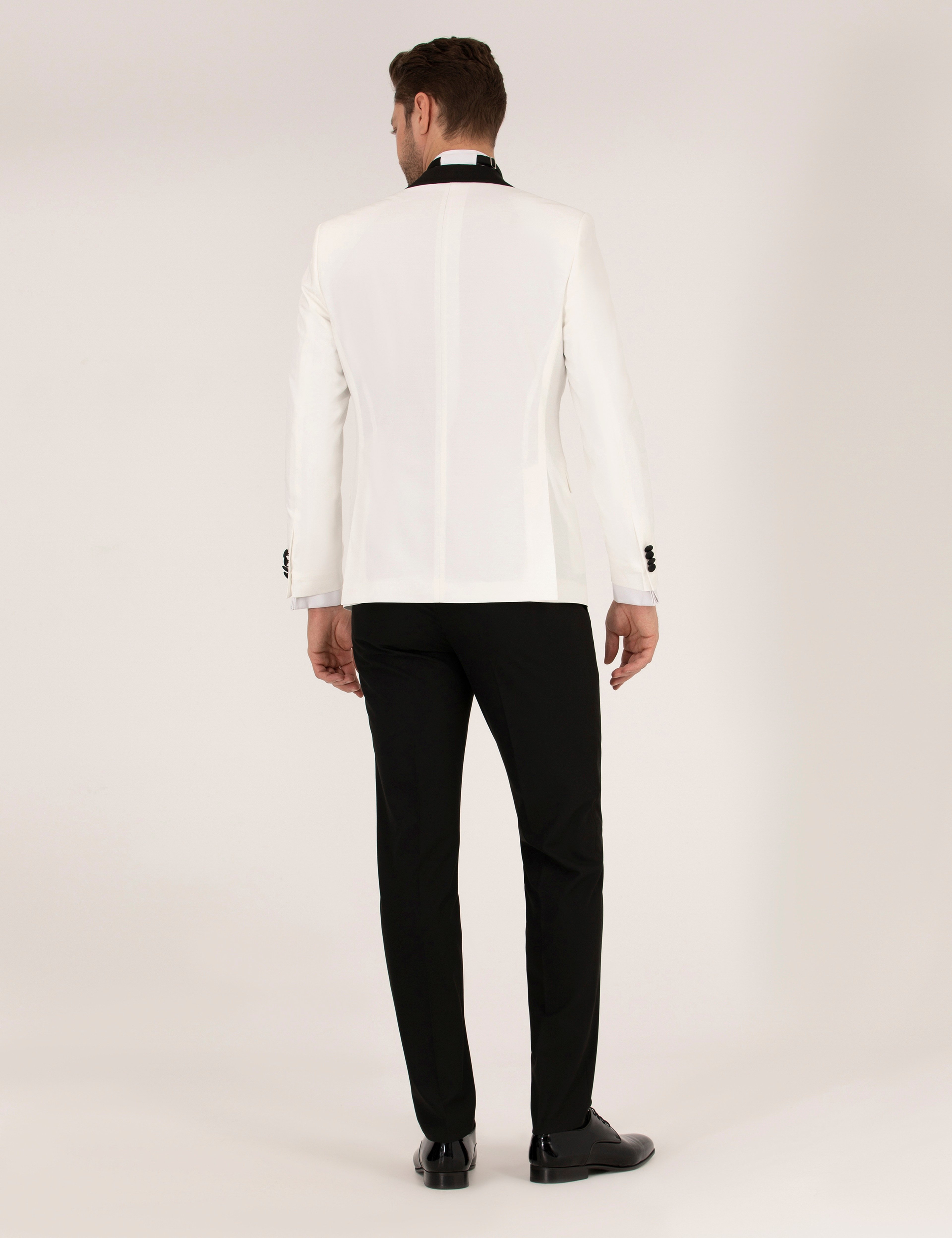 Ekru Ex. Slim Fit Smokin Damatlık