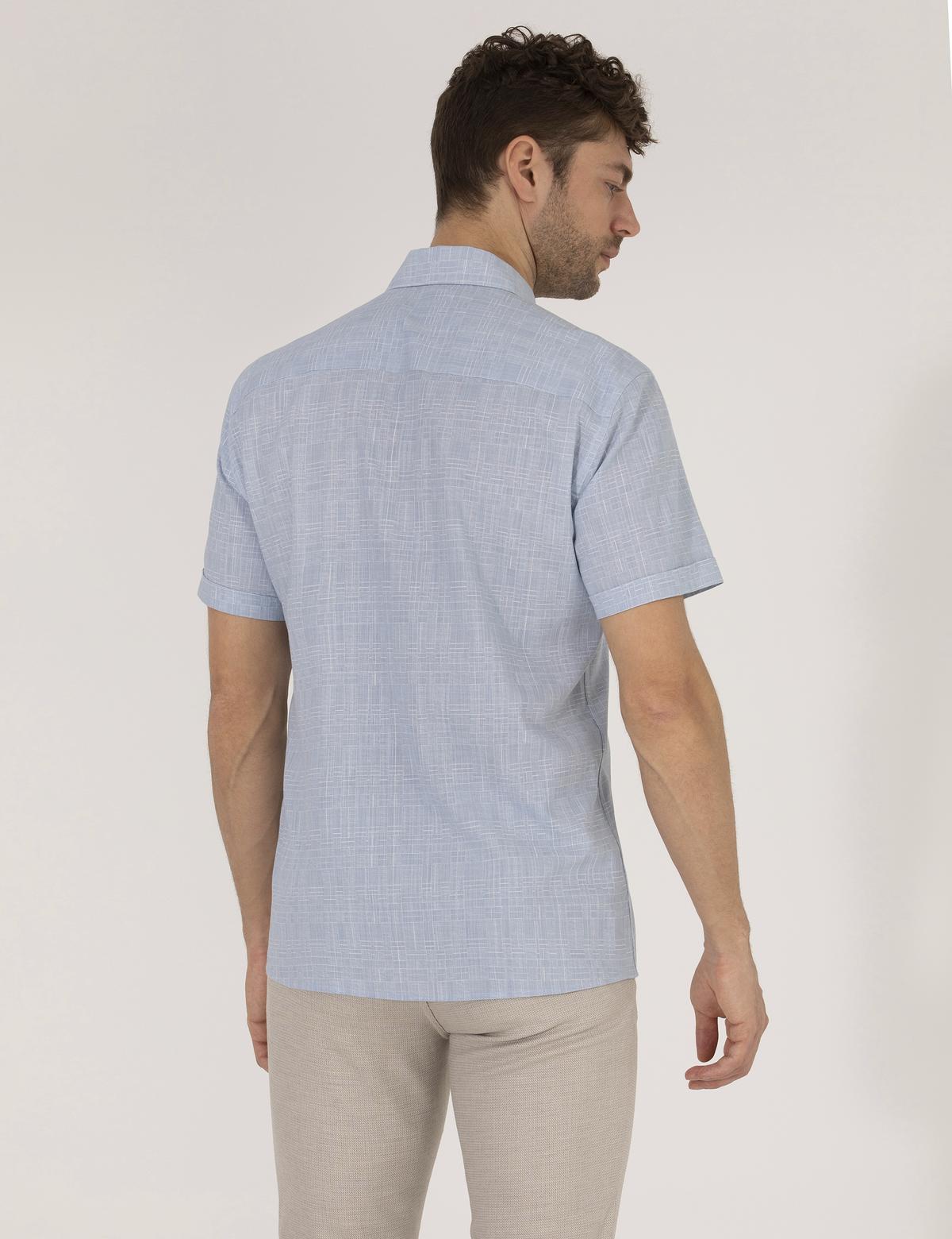 Mavi Regular Fit Kısa Kollu Gömlek - 50255267019