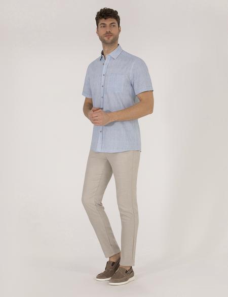 Mavi Regular Fit Kısa Kollu Gömlek - 50255267019