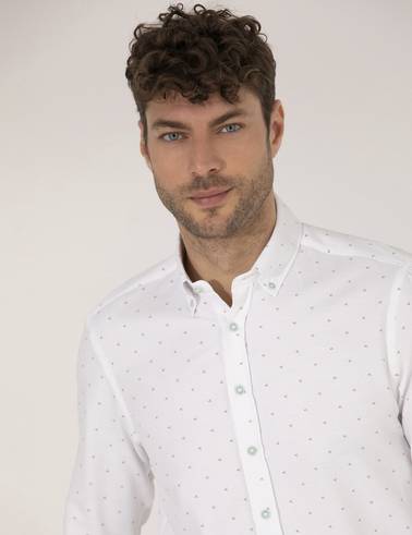 Aqua Slim Fit Uzun Kollu Gömlek