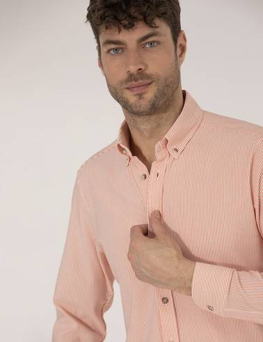 Tarçın Slim Fit Uzun Kollu Gömlek