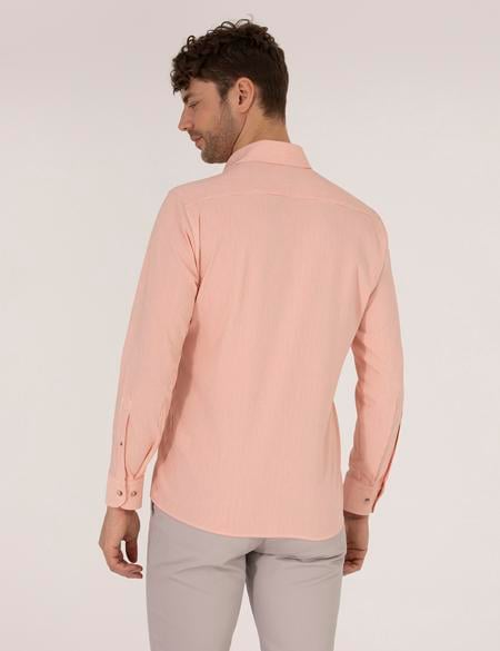 Tarçın Slim Fit Uzun Kollu Gömlek - 50266609118