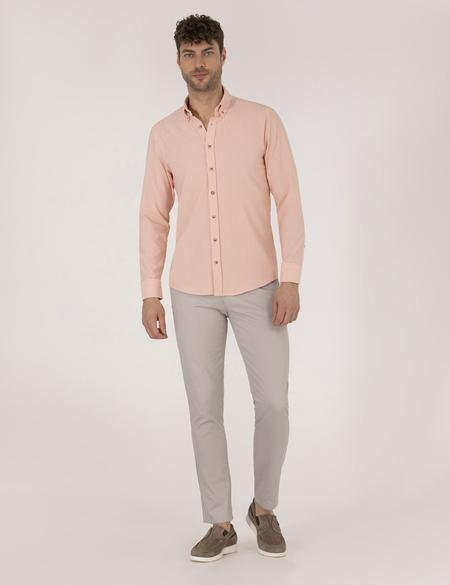 Tarçın Slim Fit Uzun Kollu Gömlek - 50266609118