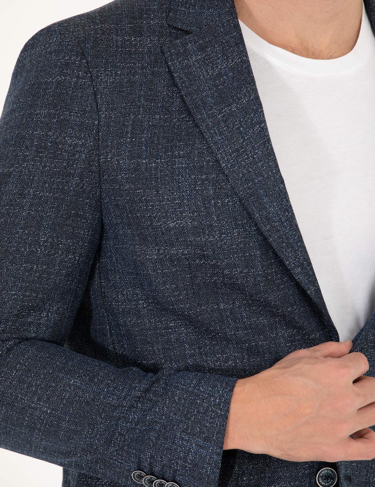 Lacivert Slim Fit Blazer Ceket - 50264618041