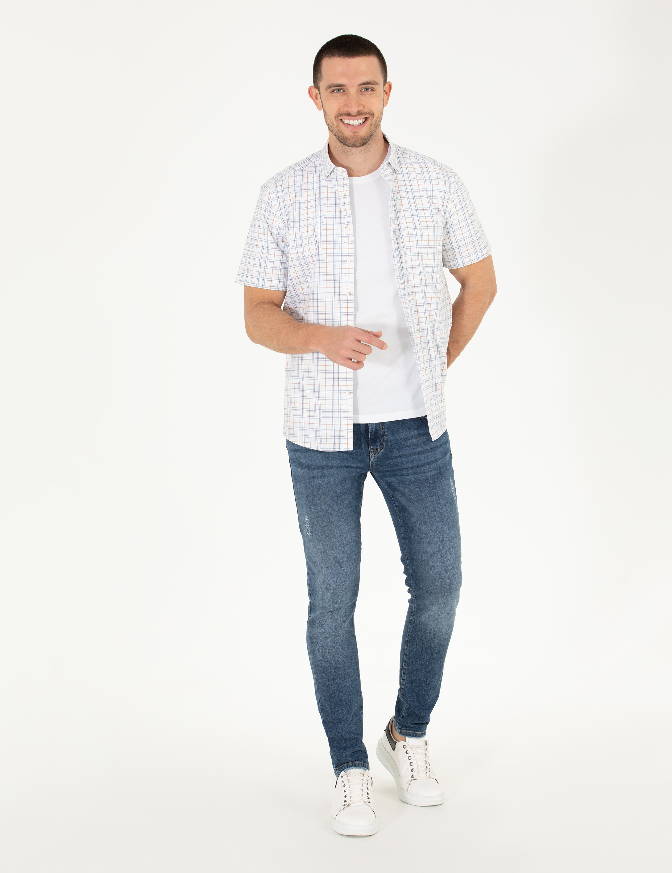 Tarçın Regular Fit Kısa Kollu Gömlek - Image 4