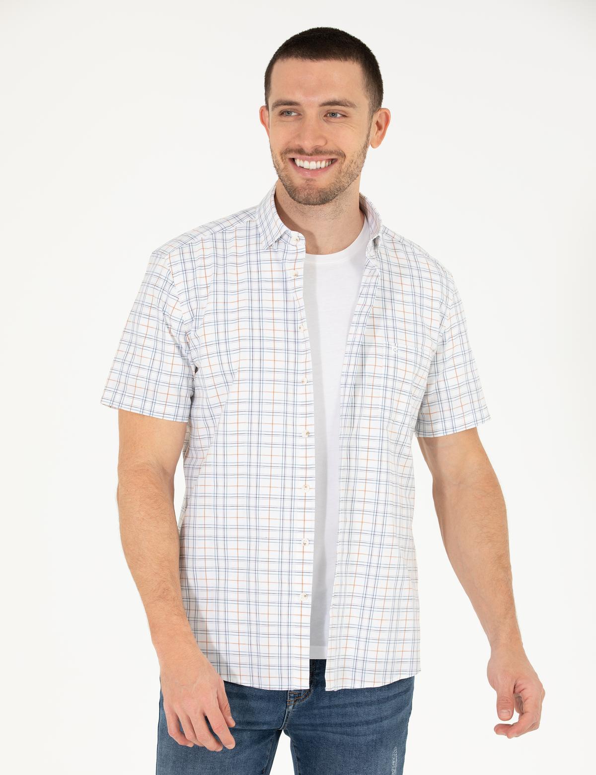 Tarçın Regular Fit Kısa Kollu Gömlek - 50265006033