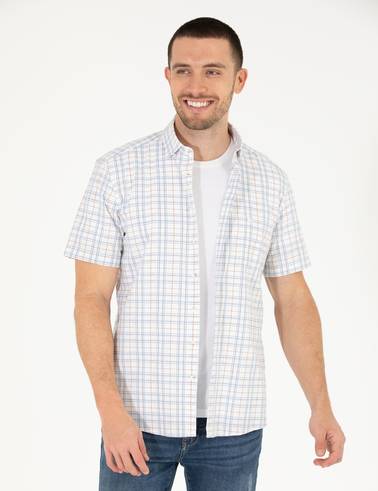 Tarçın Regular Fit Kısa Kollu Gömlek