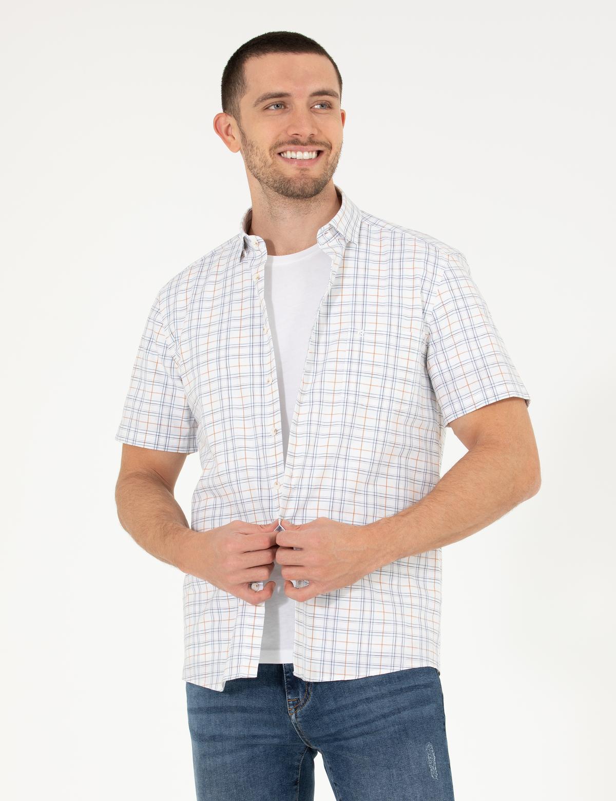 Tarçın Regular Fit Kısa Kollu Gömlek