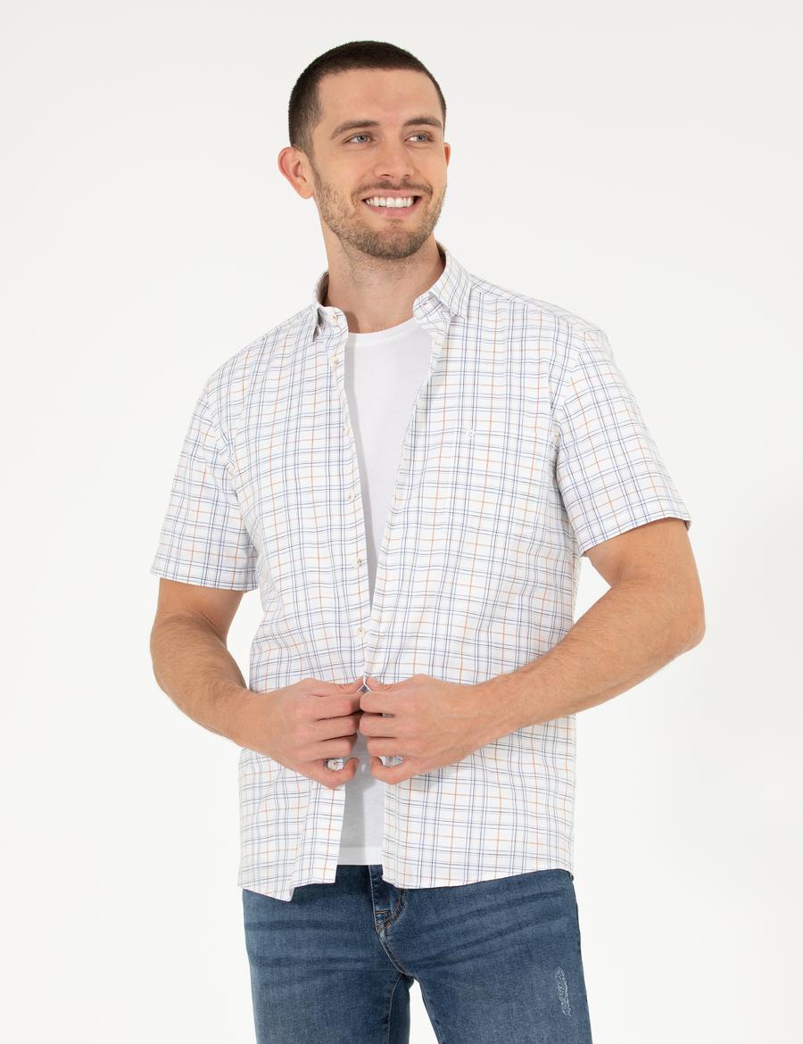 Tarçın Regular Fit Kısa Kollu Gömlek