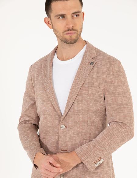 Kiremit Ekstra Slim Fit Ceket - 50267019086