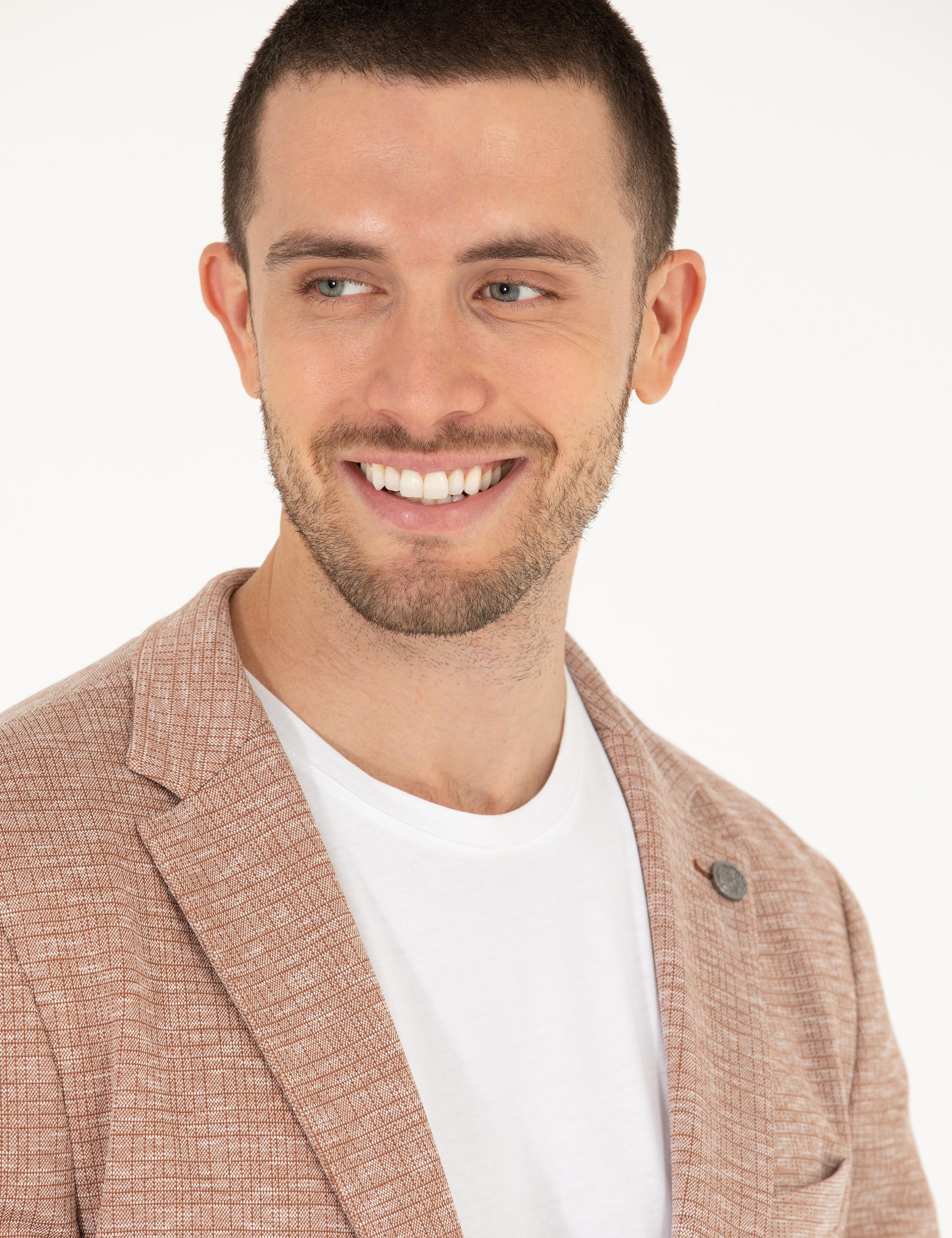 Kiremit Ekstra Slim Fit Ceket