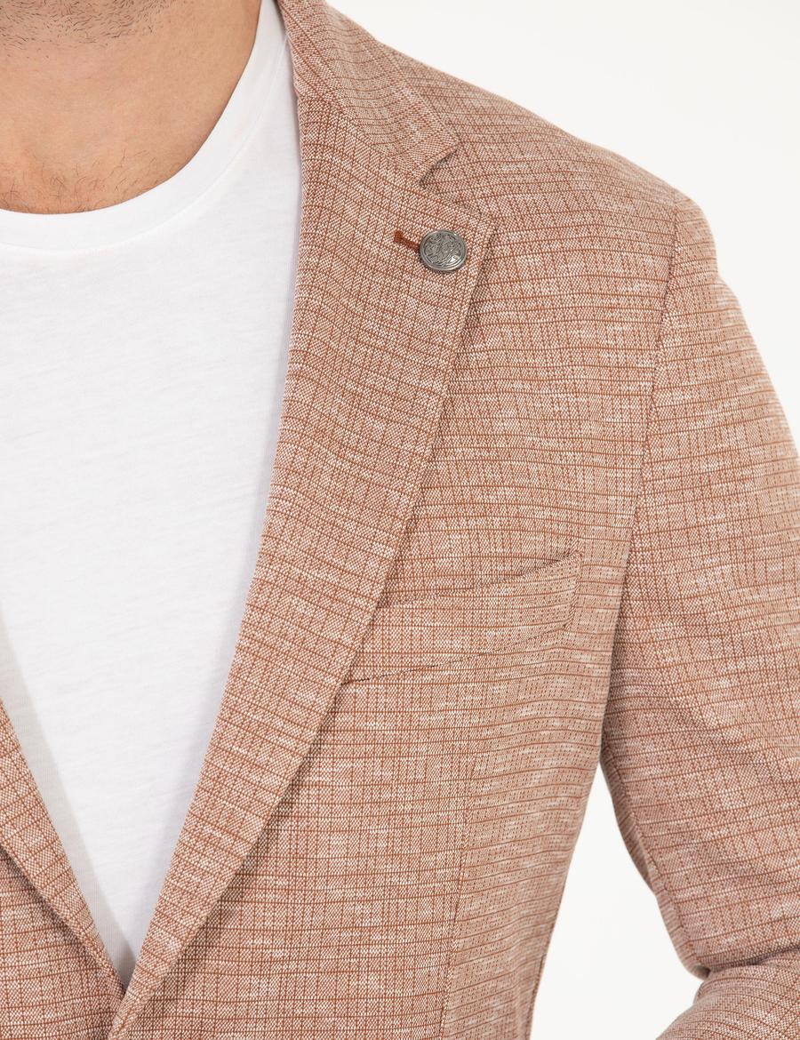 Kiremit Ekstra Slim Fit Ceket
