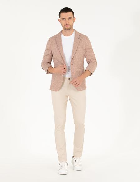 Kiremit Ekstra Slim Fit Ceket - 50267019086