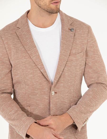 Kiremit Ekstra Slim Fit Ceket - 50267019086