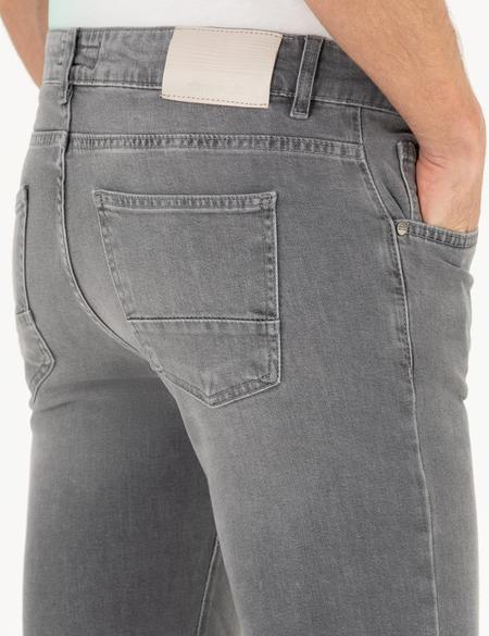 Gri Slim Fit Jean Pantolon - 50269068004