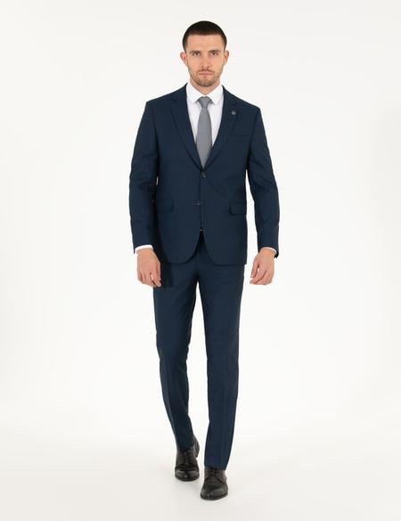 Lacivert Slim Fit Takım Elbise - 50270139005