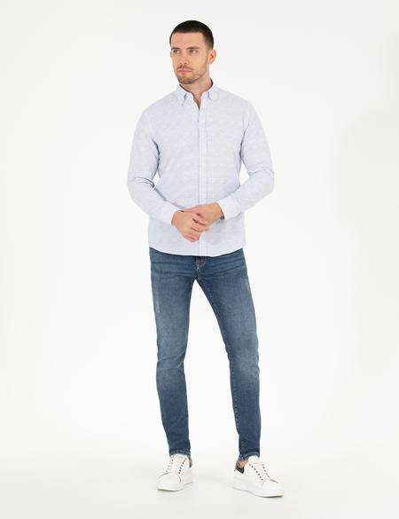 Mavi Slim Fit Uzun Kollu Gömlek - 50272314001