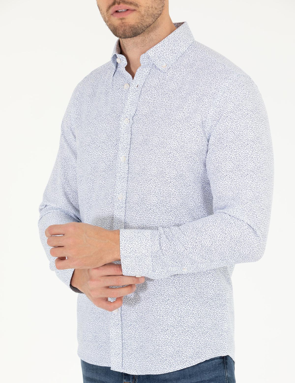 Mavi Slim Fit Uzun Kollu Gömlek - 50272314001