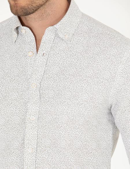 Haki Slim Fit Uzun Kollu Gömlek - 50272314010