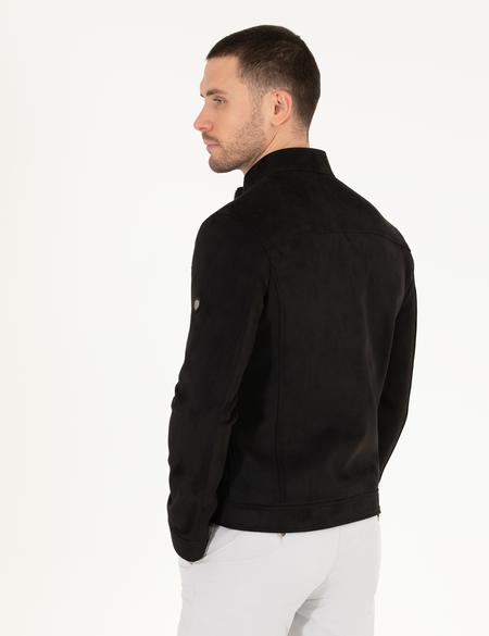 Siyah Deri Ceket - 50273467002