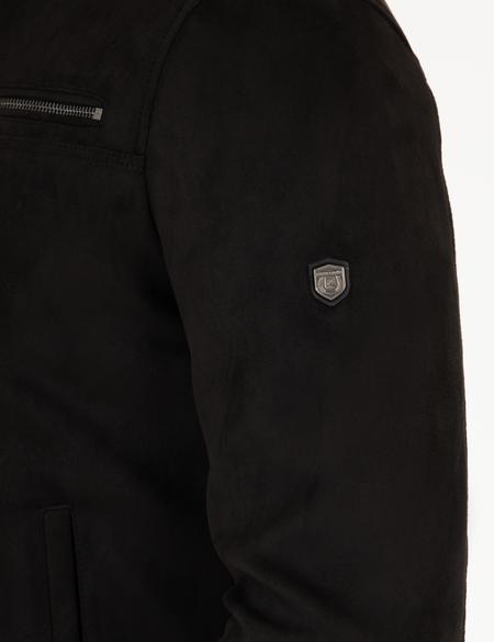 Siyah Deri Ceket - 50273467002