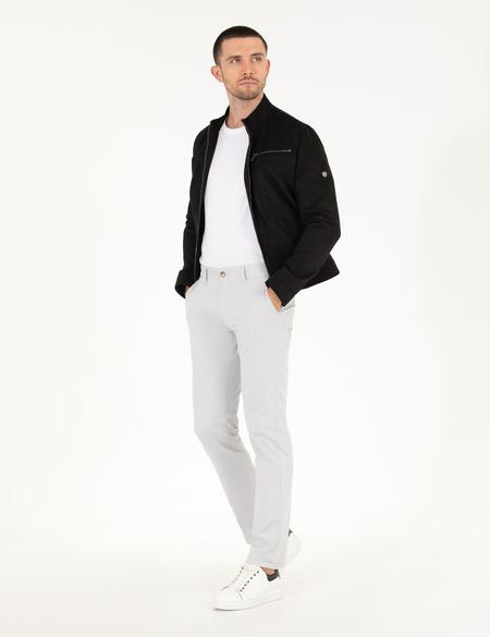 Siyah Deri Ceket - 50273467002