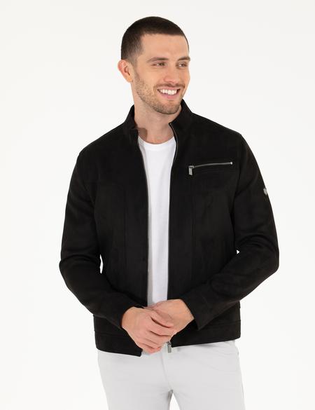 Siyah Deri Ceket - 50273467002