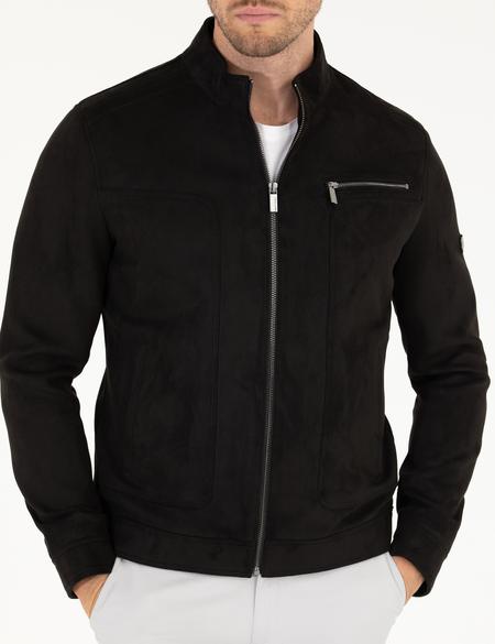 Siyah Deri Ceket - 50273467002