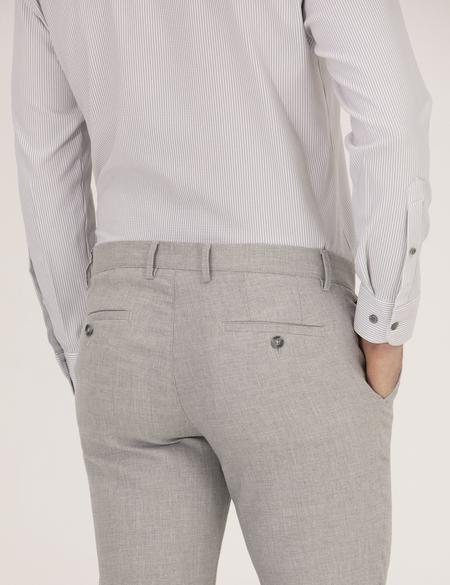 Gri Slim Fit Kumaş Pantolon - 50265475009