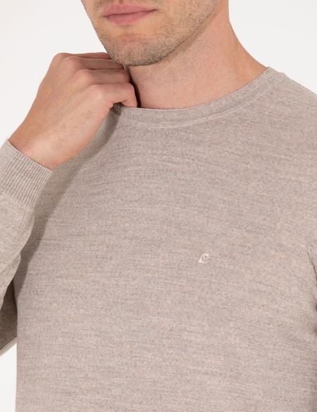 Taş Slim Fit Bisiklet Yaka Yün Karışımlı Basic Triko Kazak - 50257301071