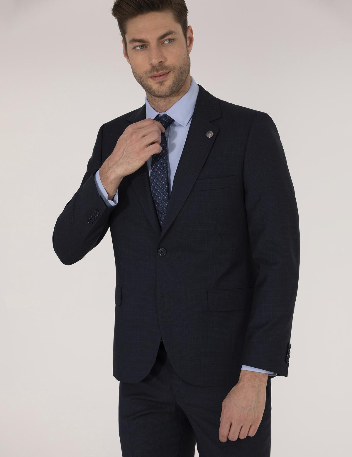 Lacivert Slim Fit Takım Elbise - 50265017008