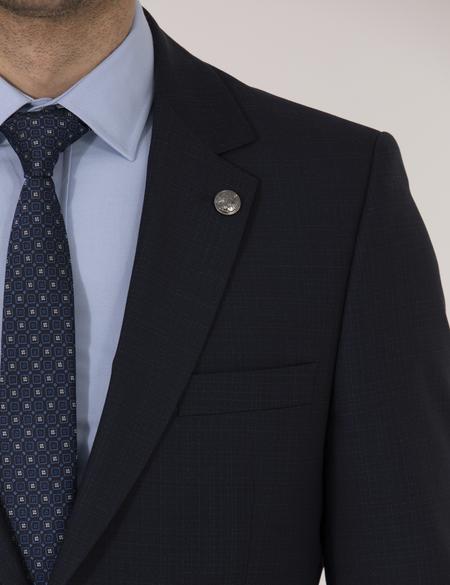 Lacivert Slim Fit Takım Elbise - 50265017008