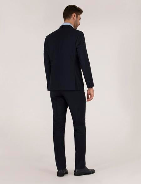 Lacivert Slim Fit Takım Elbise - 50265017008