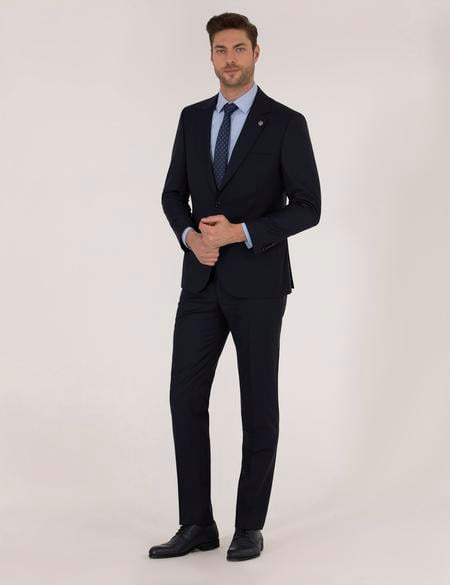 Lacivert Slim Fit Takım Elbise - 50265017008