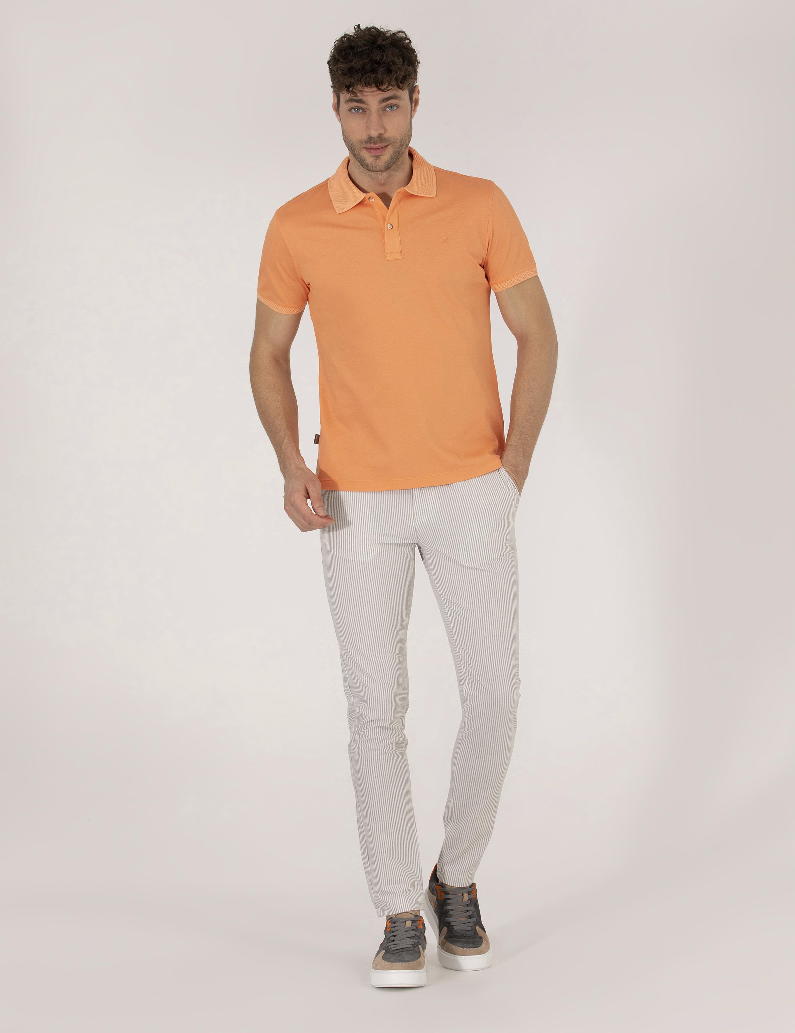 Gri Slim Fit Kanvas Pantolon