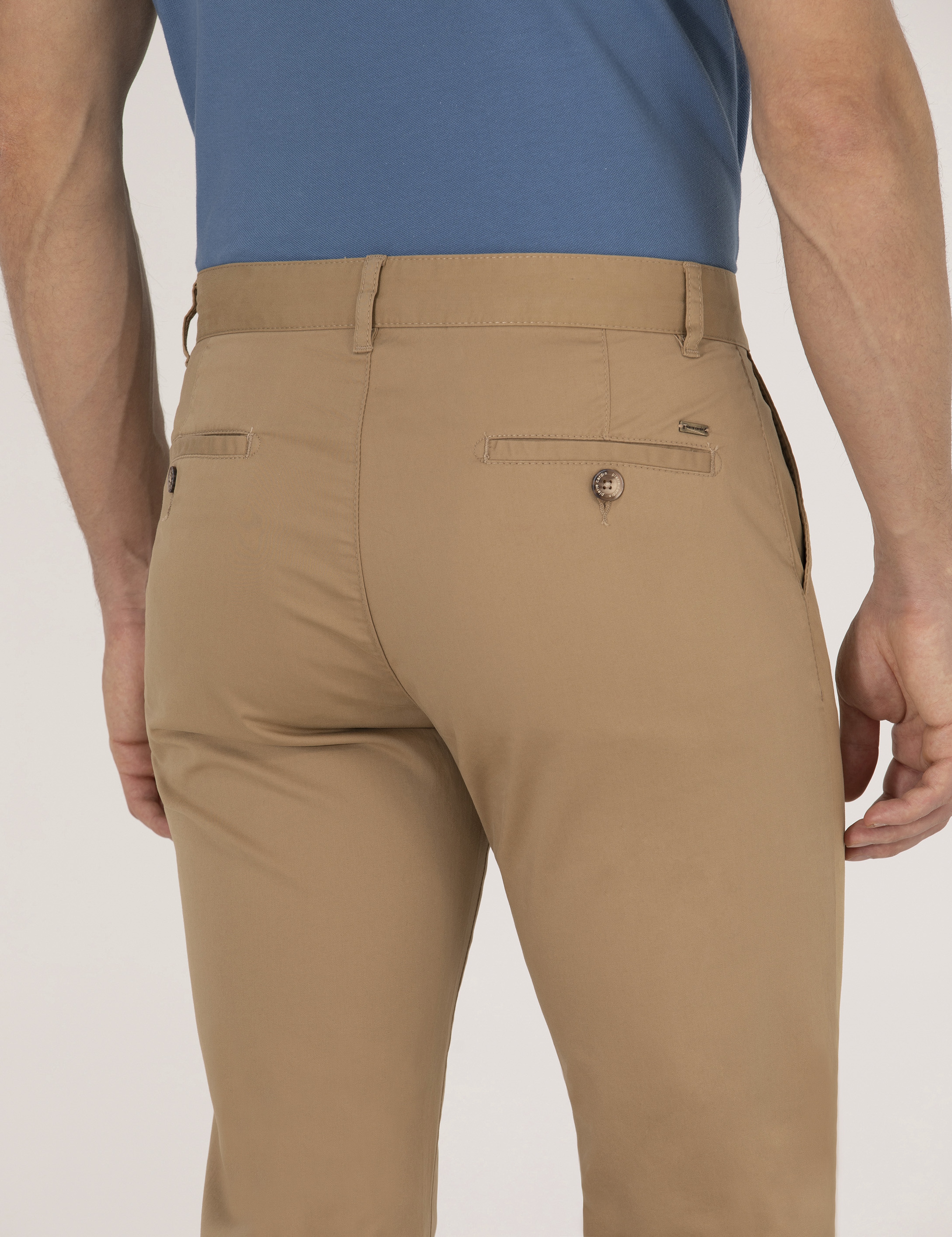 Camel Regular Fit Basic Kanvas Pantolon - Image 7