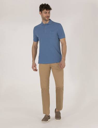 Camel Regular Fit Kanvas Pantolon