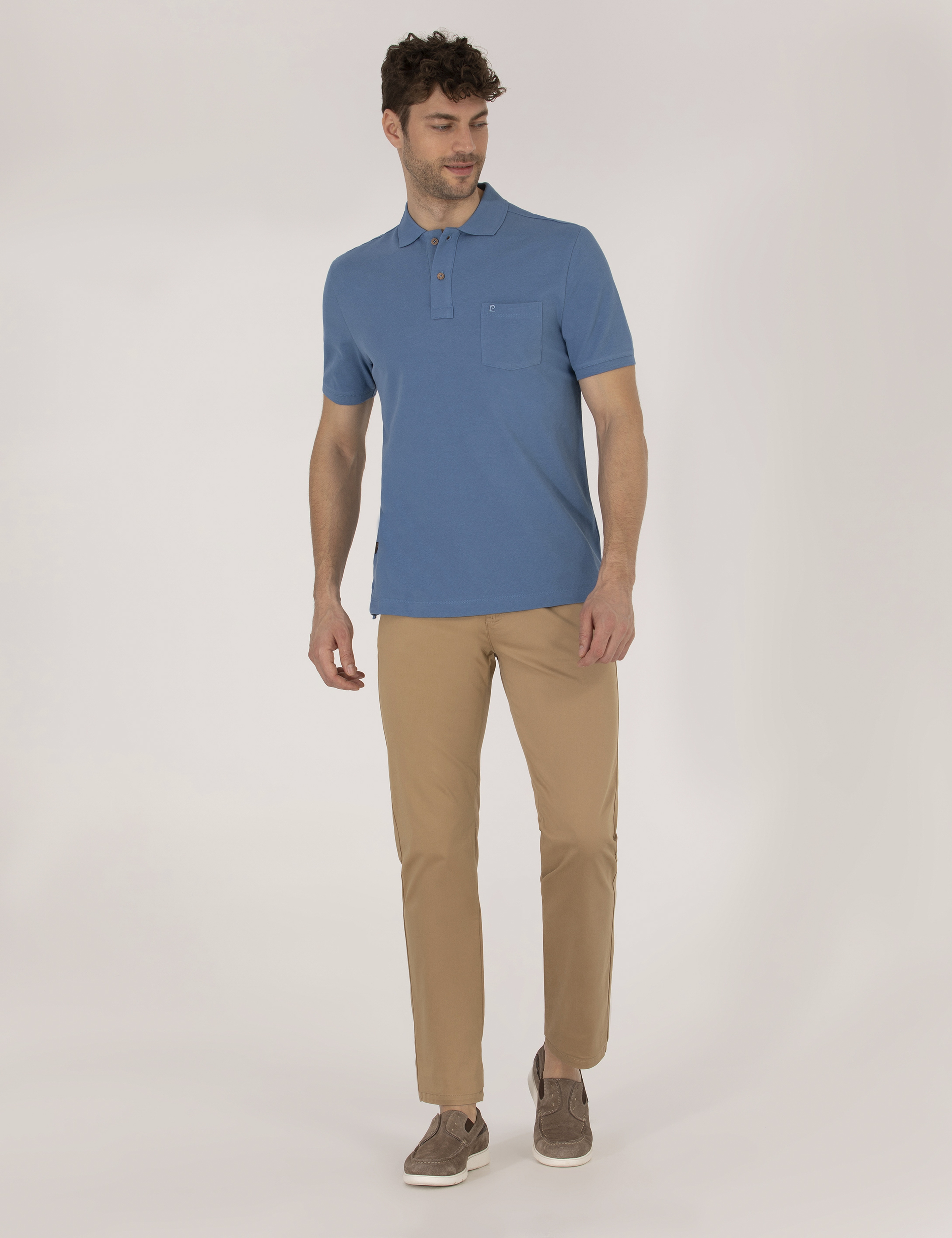 Camel Regular Fit Basic Kanvas Pantolon - Image 3