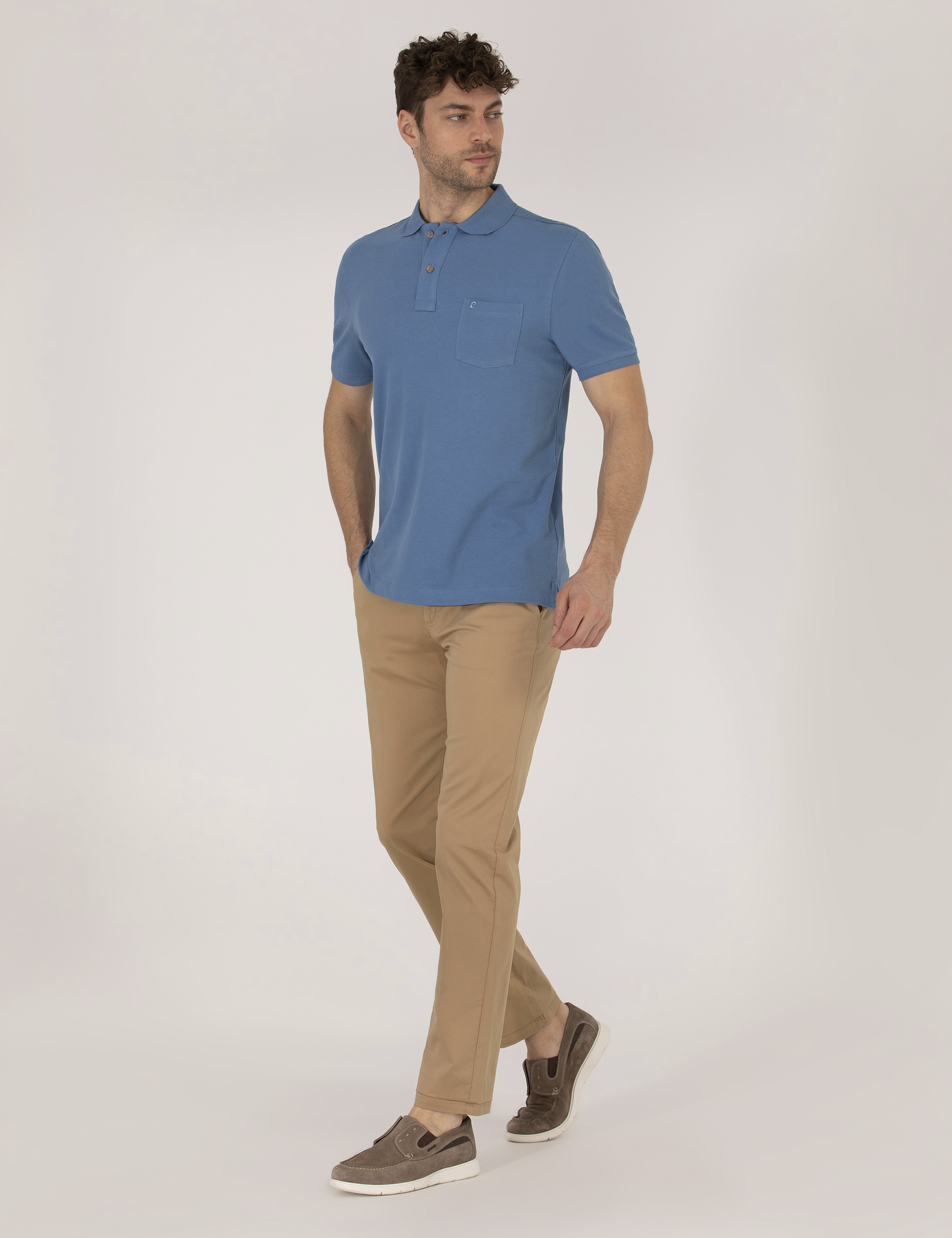 Camel Regular Fit Basic Kanvas Pantolon - Image 1