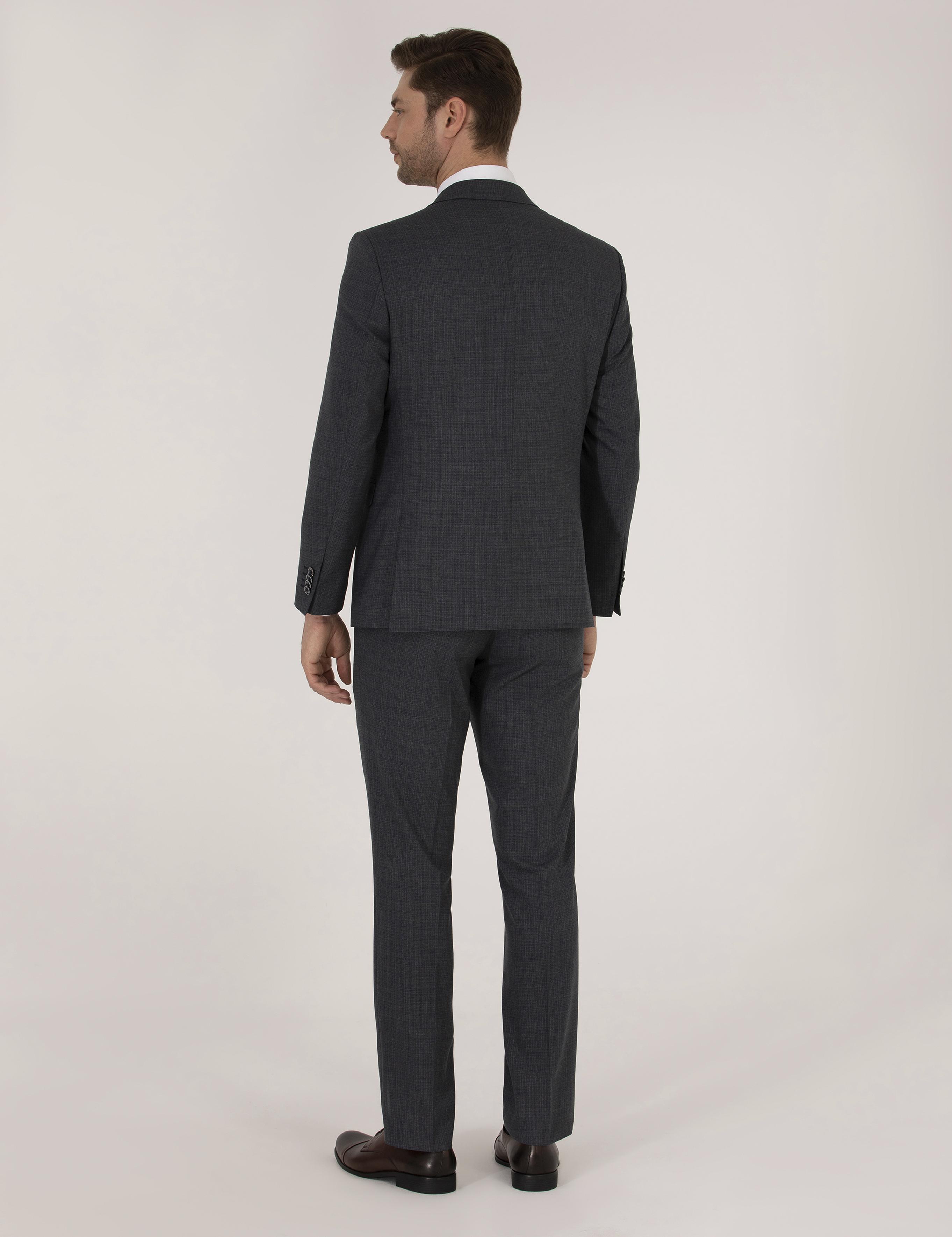 Lacivert Slim Fit Takım Elbise