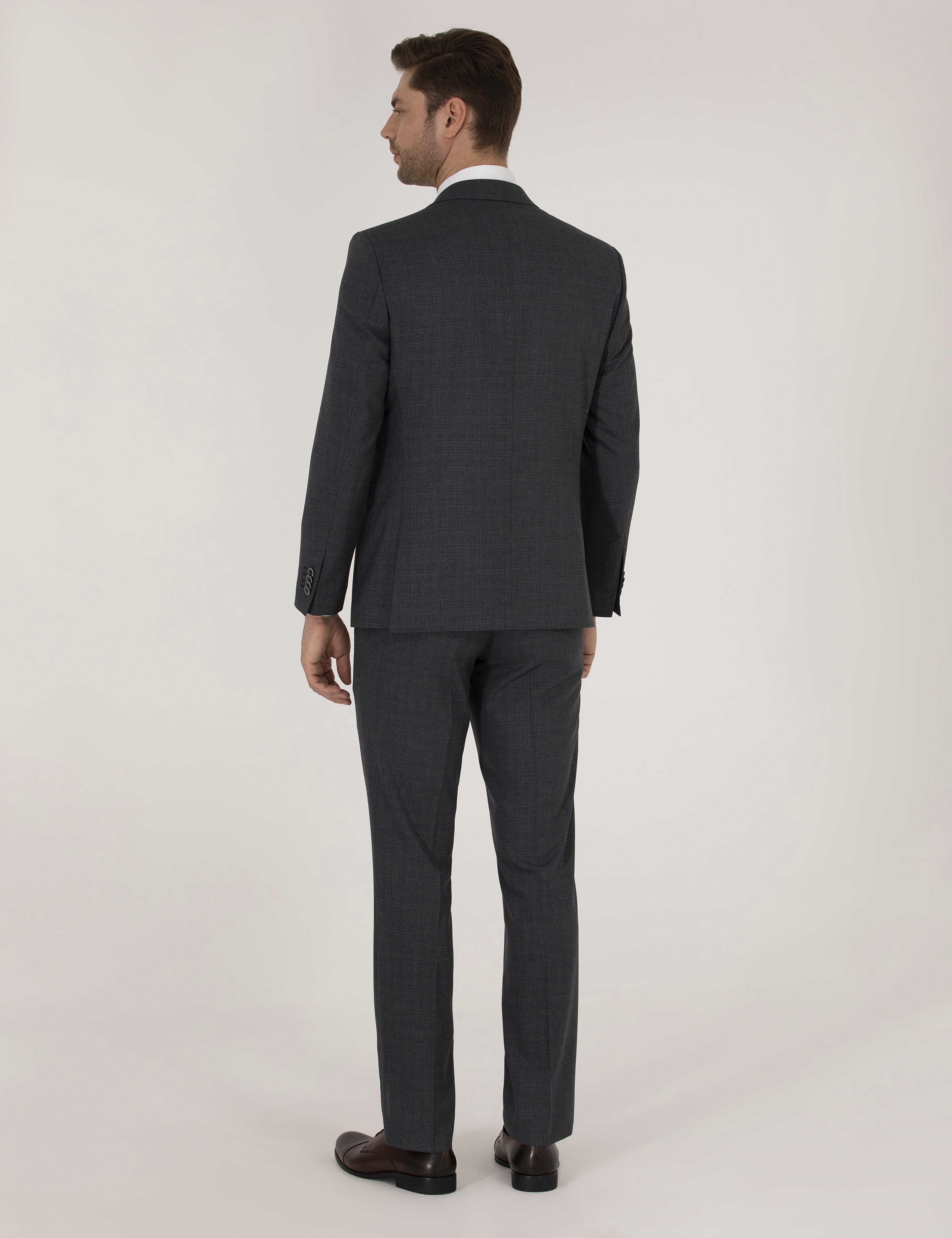 Lacivert Slim Fit Takım Elbise - Image 5