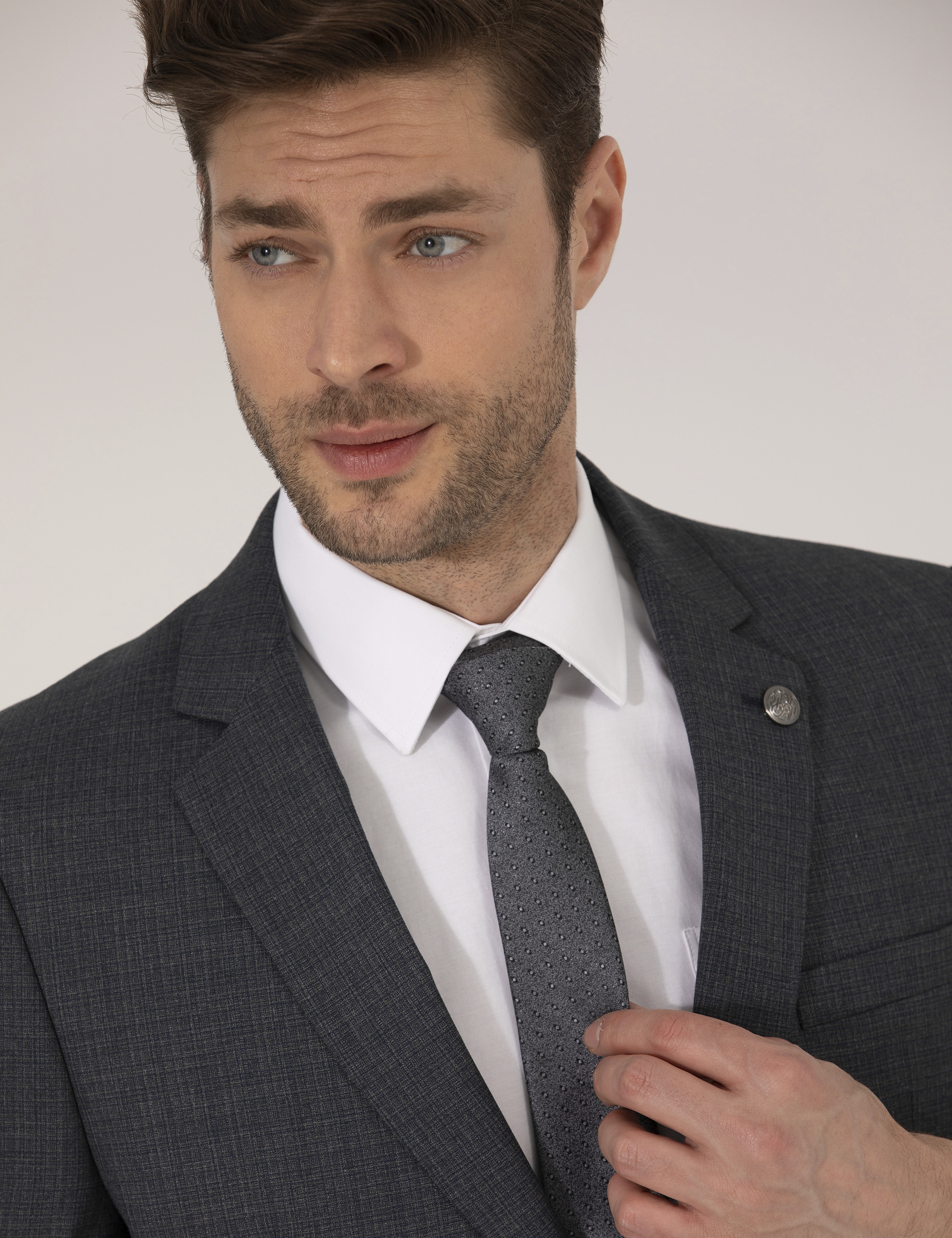 Lacivert Slim Fit Takım Elbise