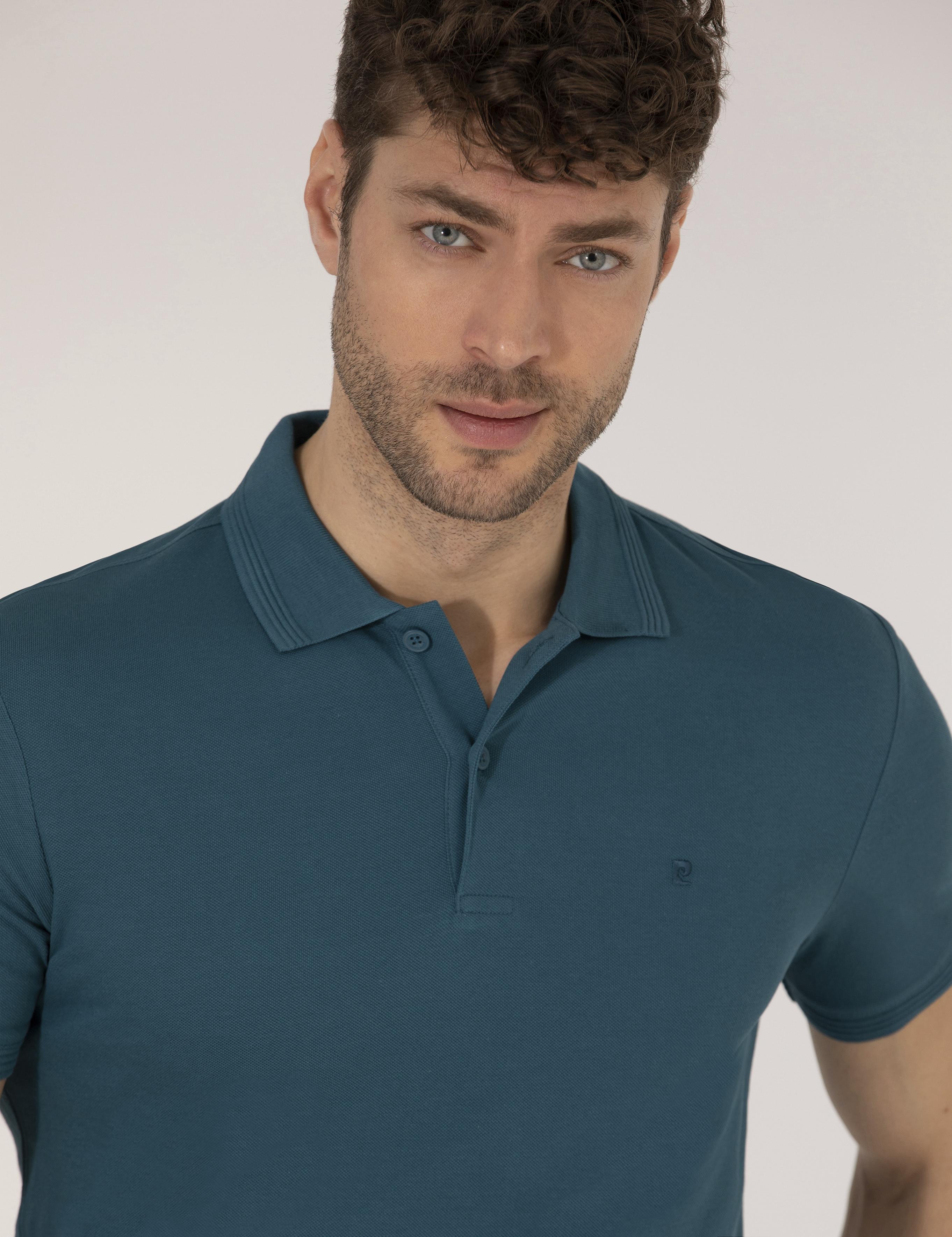 Zümrüt Slim Fit Polo Yaka Basic Tişört