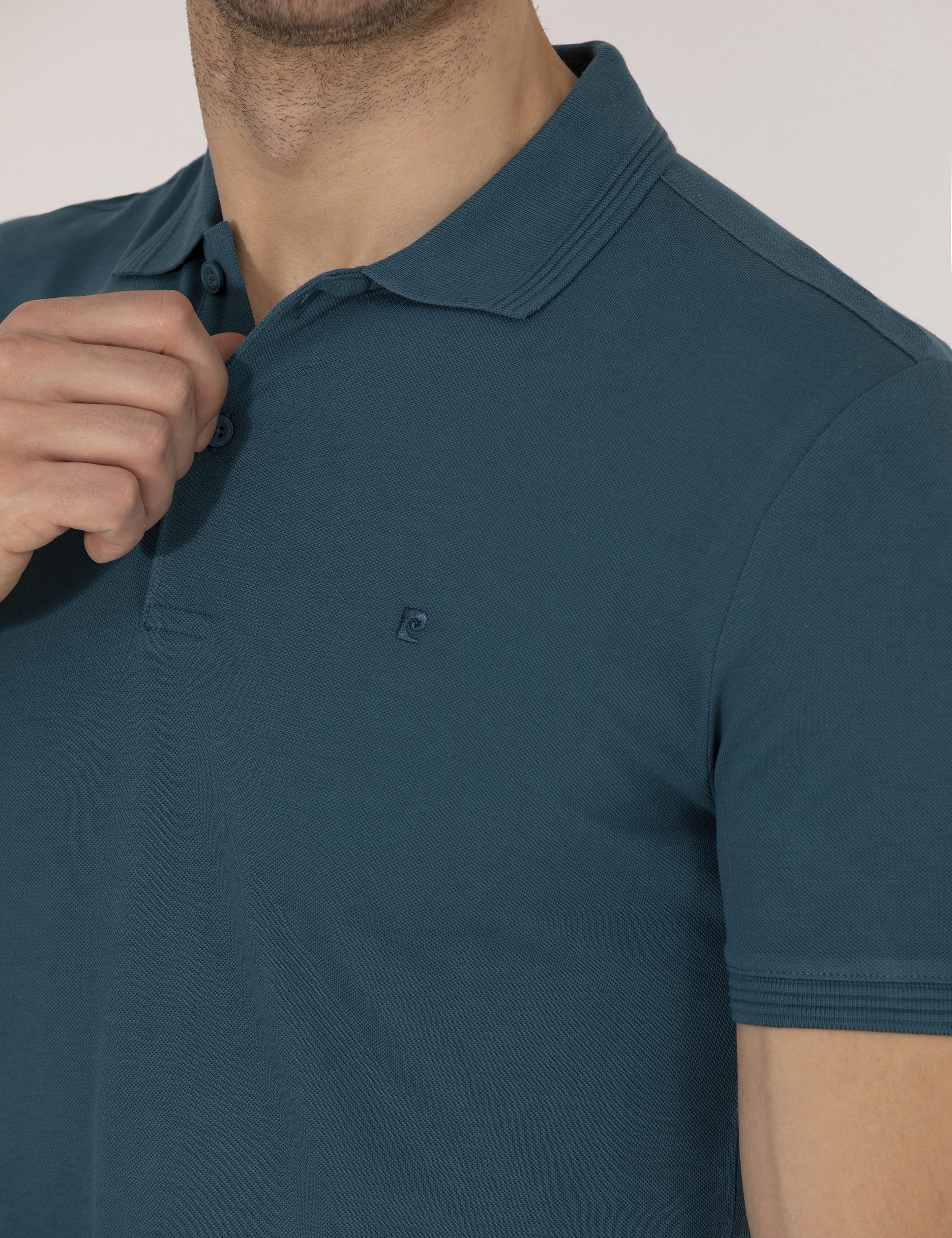 Zümrüt Slim Fit Polo Yaka Basic Tişört - Image 7