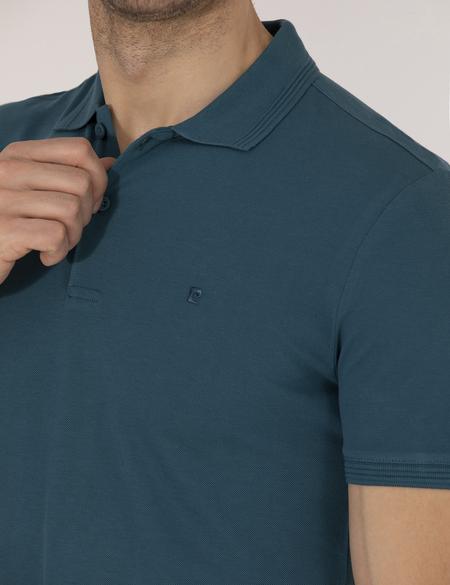 Zümrüt Slim Fit Polo Yaka Basic Tişört - 50269606226