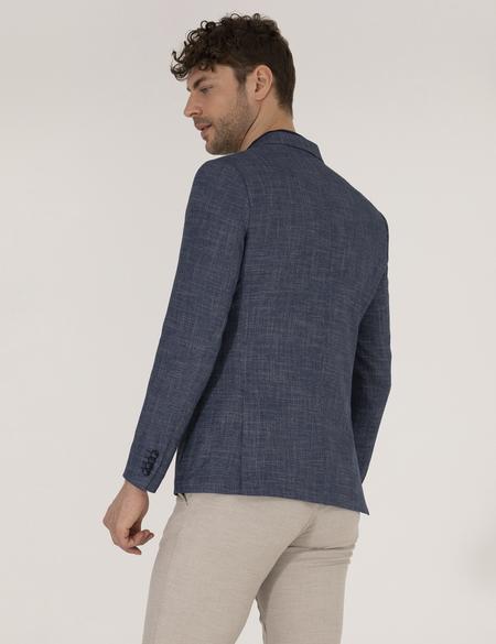 Açık Lacivert Slim Fit Ceket - 50270604074