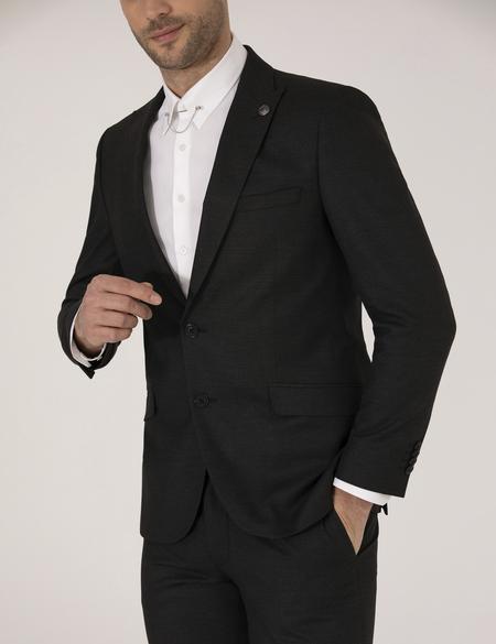 Siyah Ex. Slim Fit Takım Elbise - 50274902020